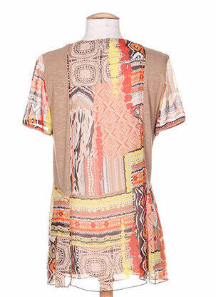 Chemisier coupe cintrée orange PAUPORTÉ femme