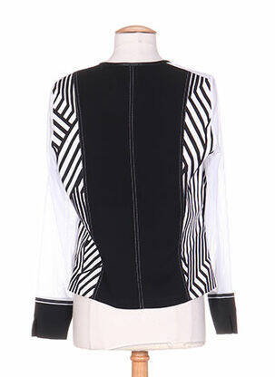 Veste casual col rond noir PAUPORTÉ femme