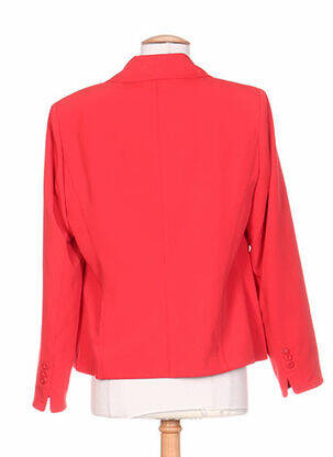 Veste casual epaulette rouge PAUPORTÉ femme