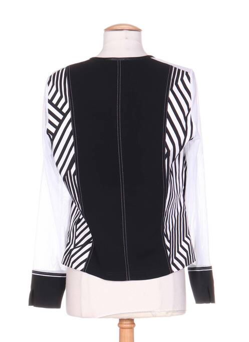 Veste casual col rond noir PAUPORTÉ femme