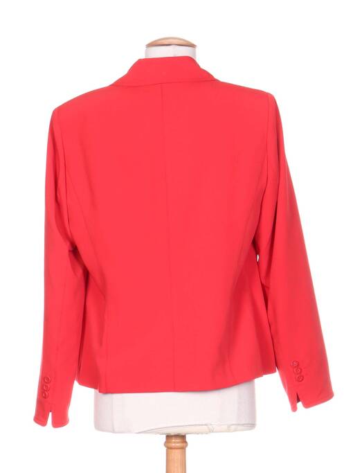 Veste casual epaulette rouge PAUPORTÉ femme