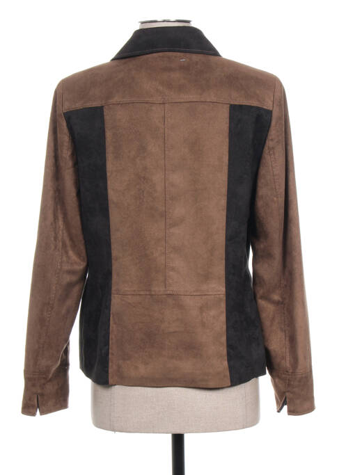Veste casual marron PAUPORTÉ pour femme
