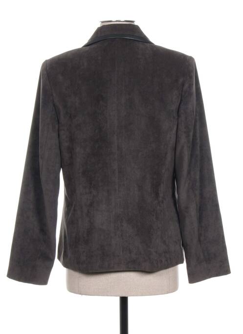 Veste casual marron WBG pour femme