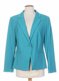 Blazer fausses poches bleu WEINBERG femme