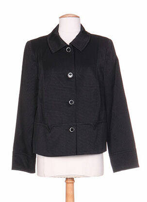 Veste casual epaulette noir PAUPORTÉ femme