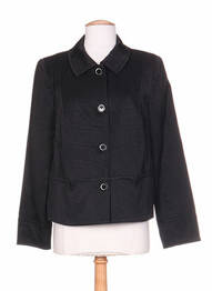 Veste casual epaulette noir PAUPORTÉ femme