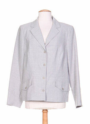 Veste casual epaulette gris PAUPORTÉ femme