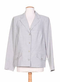 Veste casual epaulette gris PAUPORTÉ femme