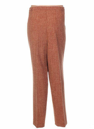 Pantalon coupe droite orange WEINBERG femme