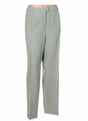 Pantalon coupe droite vert WEINBERG femme