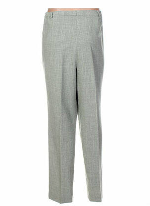 Pantalon coupe droite vert WEINBERG femme