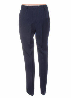 Pantalon coupe droite bleu WEINBERG femme