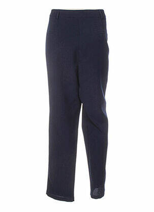 Pantalon coupe droite taille normale bleu WEINBERG femme