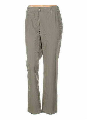 Pantalon coupe droite taille normale vert WEINBERG femme