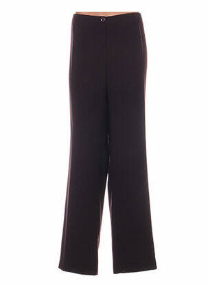 Pantalon coupe droite taille basse violet MAYERLINE femme