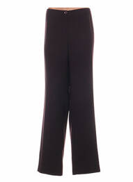 Pantalon coupe droite taille basse violet MAYERLINE femme