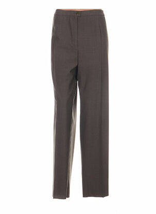 Pantalon coupe droite taille basse vert KARTING femme