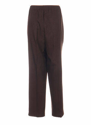 Pantalon coupe droite marron CPH femme