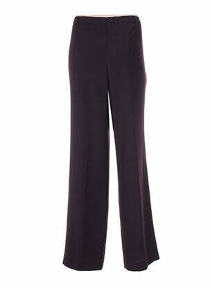 Pantalon coupe droite taille haute violet MAYERLINE femme