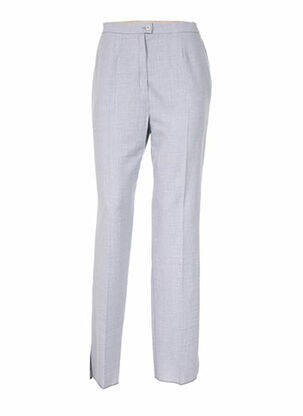 Pantalon coupe droite taille haute gris KARTING femme