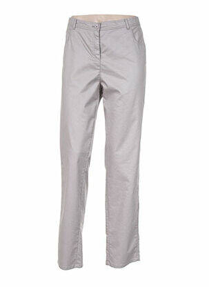 Pantalon gris FRANK WALDER pour femme