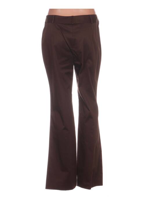 Pantalon marron ANTONELLE pour femme