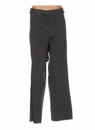 Pantalon coupe droite taille basse gris WEINBERG femme