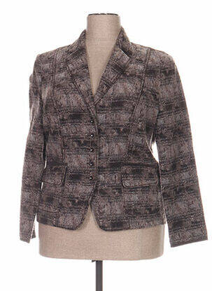 Blazer poches gris FRANK WALDER femme