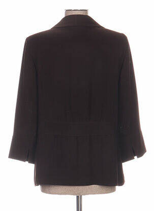 Veste chic fermeture boutonnée sur le devant marron MAYERLINE femme