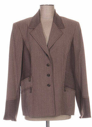 Blazer poches marron PAUPORTÉ femme