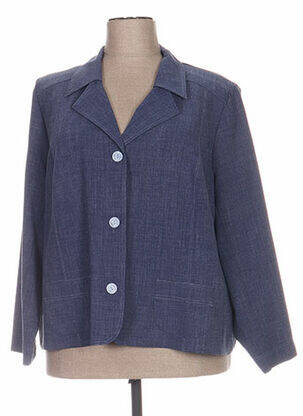 Blazer poches bleu FRANCOISE F femme