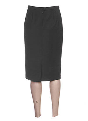 Jupe mi-longue taille normale gris WEINBERG femme