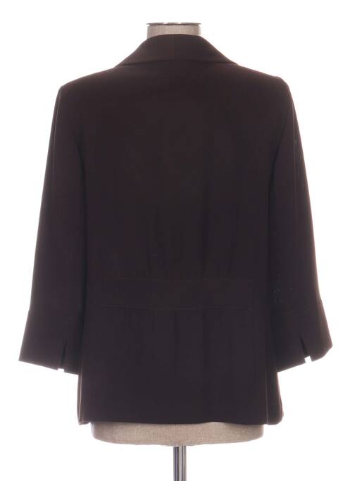 Veste chic fermeture boutonnée sur le devant marron MAYERLINE femme