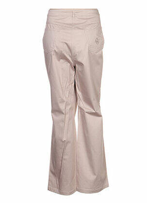 Pantalon coupe droite taille normale beige WEINBERG femme