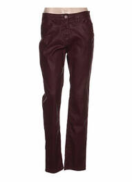 Pantalon slim taille normale rouge PAUPORTÉ femme