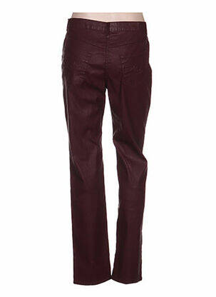 Pantalon slim taille normale rouge PAUPORTÉ femme