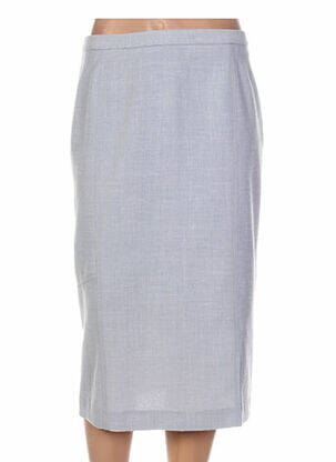 Jupe mi-longue taille haute gris PAUPORTÉ femme