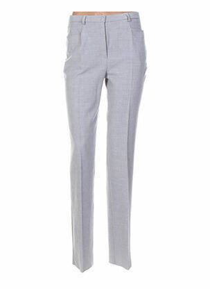 Pantalon coupe droite taille normale gris PAUPORTÉ femme