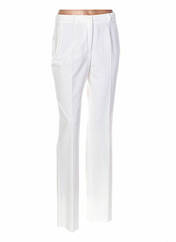 Pantalon droit blanc PAUPORTÉ pour femme seconde vue