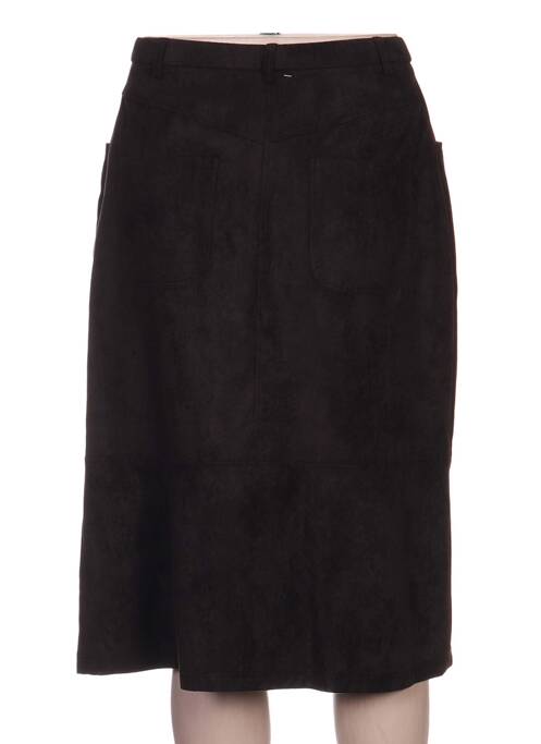 Jupe mi-longue doublure noir PAUPORTÉ femme