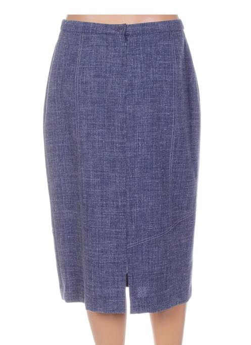 Jupe mi-longue bleu PAUPORTÉ pour femme
