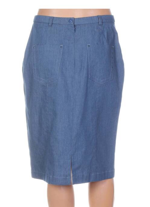 Jupe mi-longue bleu PAUPORTÉ pour femme