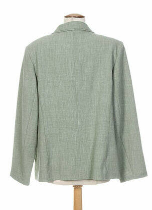 Veste casual epaulette vert WEINBERG femme