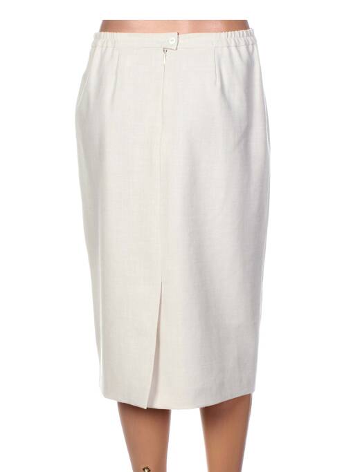 Jupe mi-longue chair PAUPORTÉ pour femme