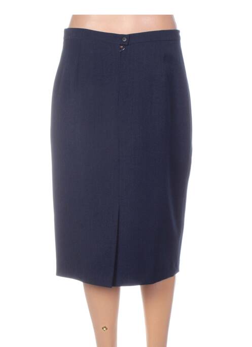 Jupe mi-longue bleu PAUPORTÉ pour femme