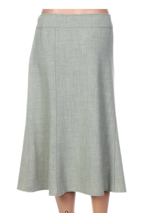 Jupe mi-longue vert PAUPORTÉ pour femme