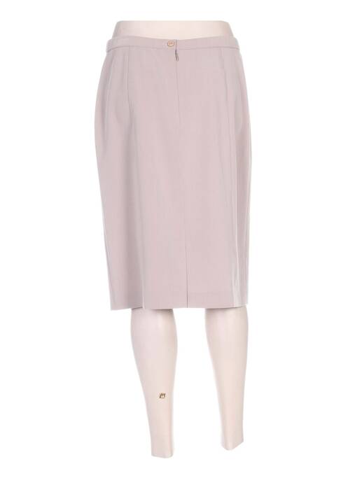 Jupe mi-longue beige PAUPORTÉ pour femme