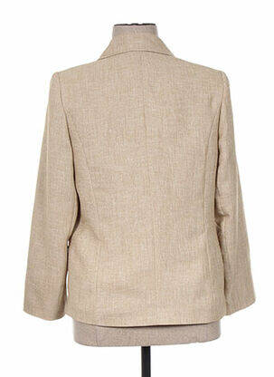 Blazer poches beige C.S CREATIONS femme