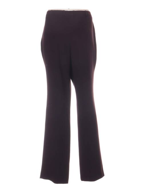 Pantalon coupe droite taille haute violet MAYERLINE femme