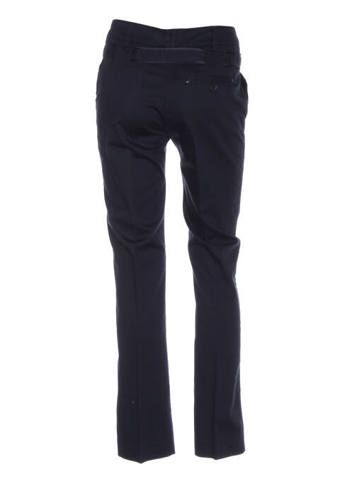 Pantalon droit bleu CNB pour femme